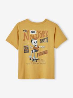 Camiseta con motivo gigante detrás para niño