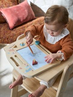 Juguetes-Actividades artísticas-Pizzaras, dibujos y pintura-Pizarra mágica de madera «Los amigos del bosque» FSC®