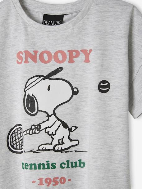 Camiseta de manga corta Snoopy Peanuts® gris jaspeado 