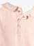 Body de manga larga con cuello Peter Pan para bebé rosa rosa pálido 