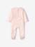 Pack de 2 peleles «Cereza» interlock para bebé rosa rosa pálido 