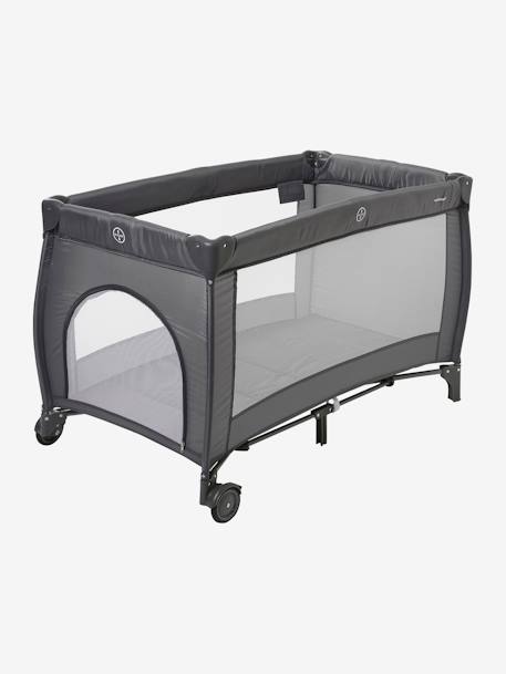 Cama plegable «On My Way» de Vertbaudet azul marino+gris oscuro 