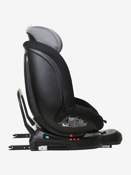 Silla de coche giratoria isofix i?Size Spiro grupo 0+/1 VERTBAUDET lote negro 