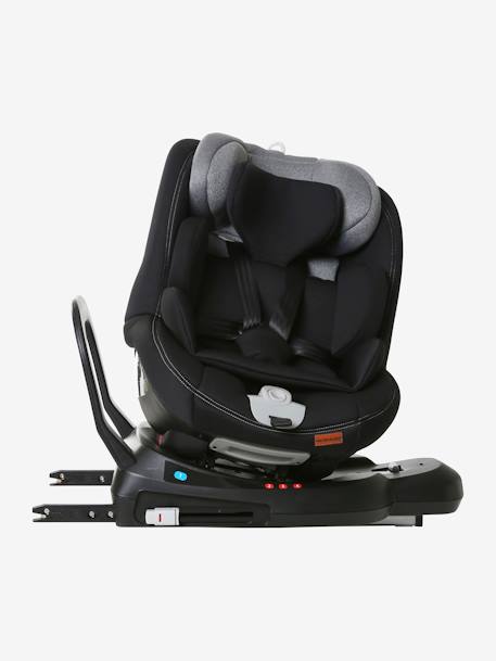 Silla de coche giratoria isofix i?Size Spiro grupo 0+/1 VERTBAUDET lote negro 