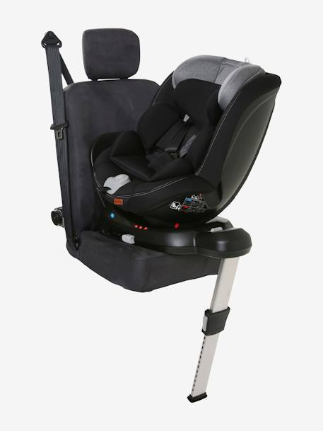 Silla de coche giratoria isofix i?Size Spiro grupo 0+/1 VERTBAUDET lote negro 