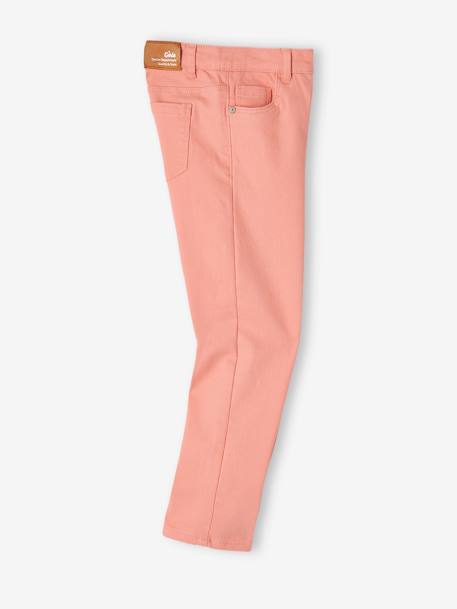 Pantalón «Mom fit» de MorphologiK Estrecho para niña crudo+melocotón+rosa maquillaje+tinta+verde pino 