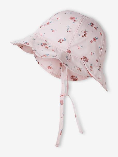 Sombrero estampado para bebé niña rosa estampado+rosa rosa pálido 