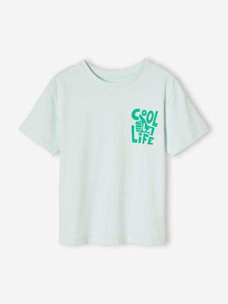 Camiseta con motivo, para niño verde menta 