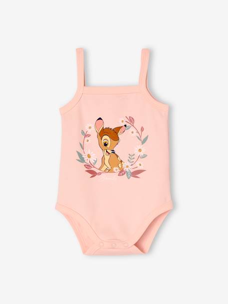 Pack de 2 bodies Disney® Bambi para bebé niña rosa viejo 