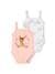 Pack de 2 bodies Disney® Bambi para bebé niña rosa viejo 