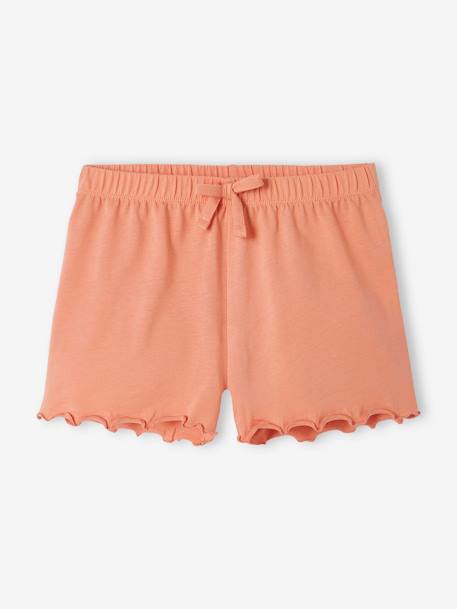 Pack de 2 shorts de pijama para niña rosa 