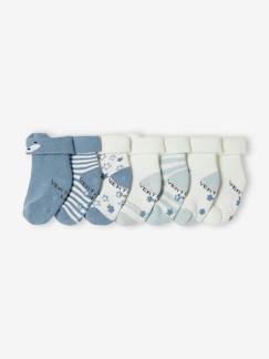 Roupa Interior-Pack de 7 pares de calcetines «estrellas y zorros» para bebé