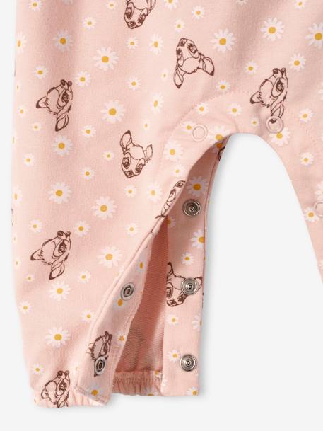 Conjunto de 2 prendas Disney® Bambi para niña - mono + cinta del pelo rosa viejo 