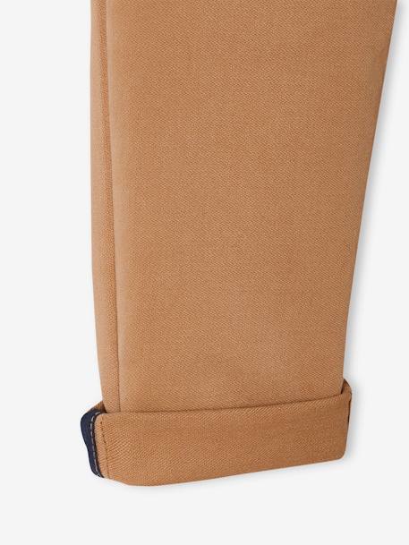 Pantalón chino fácil de llevar, para niño AZUL OSCURO LISO CON MOTIVOS+beige+VERDE MEDIO LISO CON MOTIVOS 