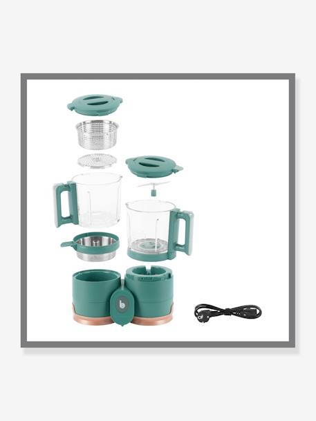 Robot multifunción Nutribaby Glass BABYMOOV VERDE CLARO LISO CON MOTIVOS 