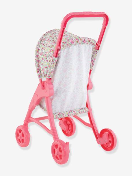 Silla de paseo de flores - Mi primera muñeca - COROLLE rosa chicle 