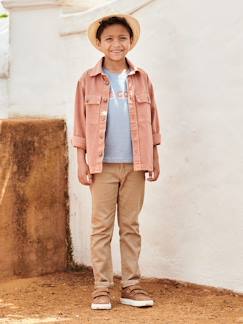 Pantalones y Vaqueros-Niño-Pantalón slim a color MorphologiK ESTRECHO para niño