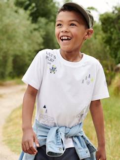 -Divertida camiseta interactiva «geocaching» para niño