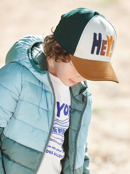 Gorra HEY! niño azul+beige 