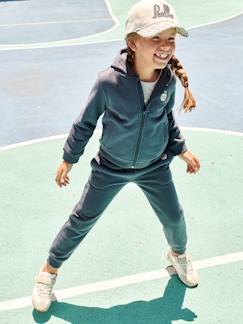 Deporte-Pantalón jogging de felpa, para niña