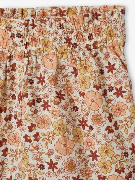 Conjunto para bebé - blusa y short de flores doble stone 