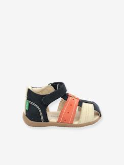 Calzado-Calzado bebé (17-26)-El bebé camina niño (19-26)-Sandalias-Sandalias de piel para bebé Bigbazar-2 Iconique Biboo KICKERS®