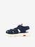 Sandalias infantiles de piel KICKERS® Jumange azul marino 