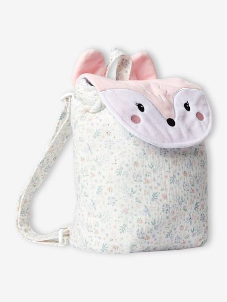 Bolso con gato personalizable niña rosa rosa pálido 