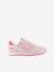 Zapatillas con cierre autoadherente YZ373XU2 NEW BALANCE® infantiles rosa 