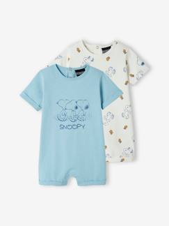 -Lote de 2 monos short para bebé Snoopy Peanuts®