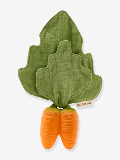 Cathy the Carrot Mini Doudou-Teether - OLI & CAROL naranja 