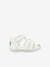 Sandalias de piel para bebé Bigflo-2 Iconique Biboo KICKERS® blanco+rosa 