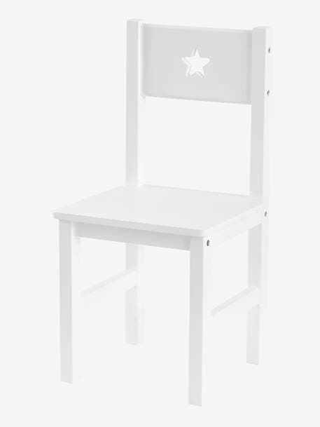 Silla infantil Sirius, altura del asiento 30 cm Blanco 