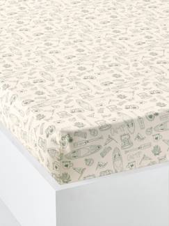 Textil Hogar y Decoración-Ropa de cama niños-Sábanas bajeras ajustables-Sábana bajera infantil YELLOWSTONE