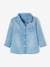 Camisa vaquera lavada, personalizable, para bebé niña Azul claro lavado 
