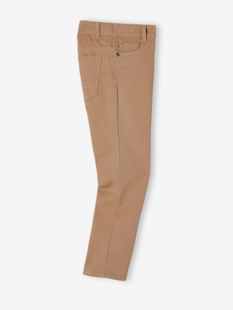 Pantalón recto indestructible para niño AZUL MEDIO LISO CON MOTIVOS+beige+verde 