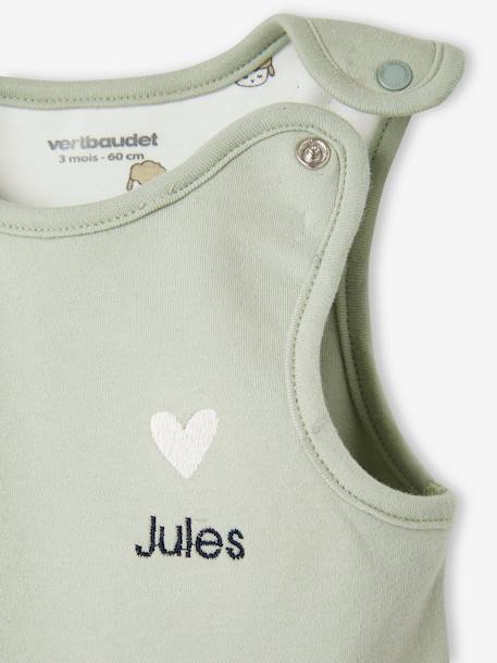 Kit para recién nacido con 6 prendas personalizables + bolsa de