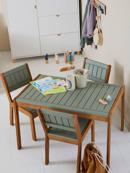 Mesa infantil para exterior Summer caqui 