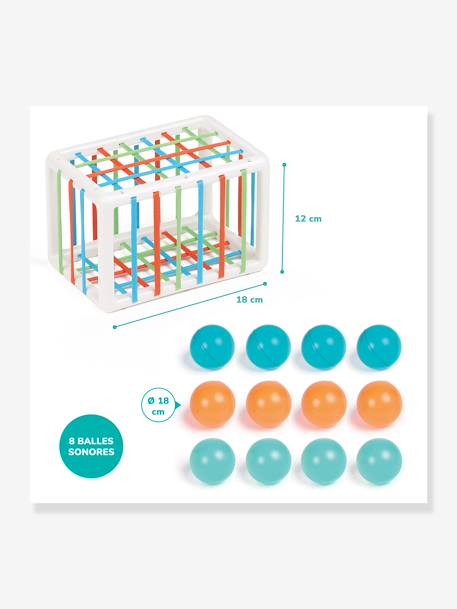 Cubo de manipulación - LUDI multicolor 