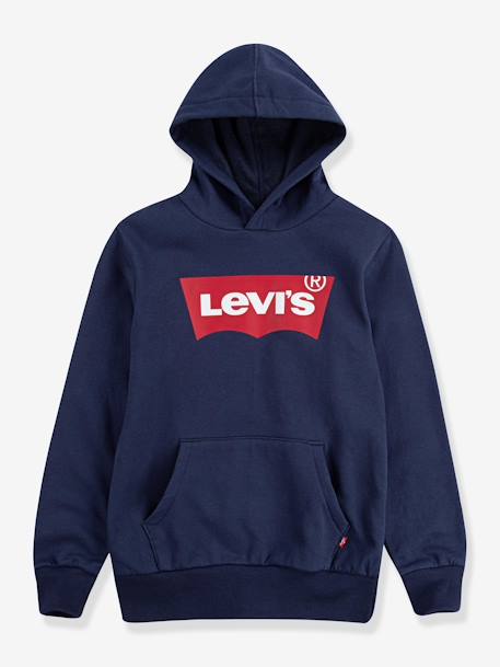 Sudadera con capucha Levi's® Batwing Screenprint azul+rojo 