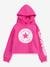 Sudadera con capucha Chuck Patch Cropped Hoodie de CONVERSE rosa 