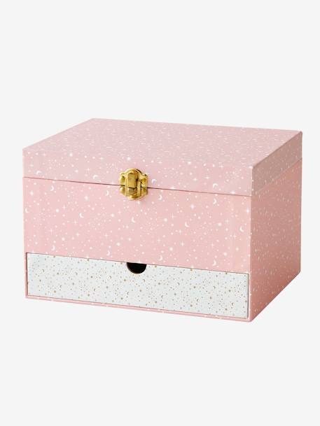 Caja de música unicornio ROSA CLARO LISO CON MOTIVOS 