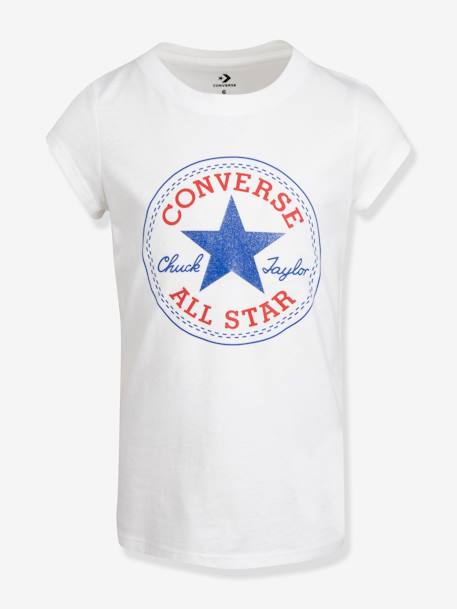 Camiseta Timeless Chuck Patch Tee de CONVERSE blanco 