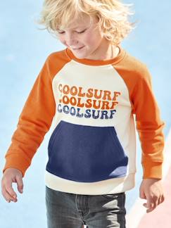 Jersey a rayas de colores para niño multicolor - Vertbaudet
