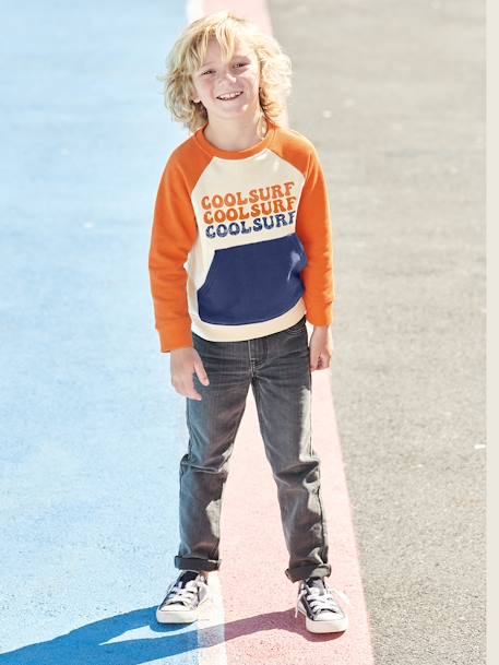 Sudadera 'cool surf' con efecto colorblock para niño multicolor 