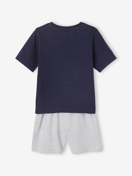 Pijama con short Sonic® para niño azul marino 