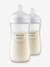 Pack de 2 biberones de 330 ml Natural Response de Philips AVENT transparente 