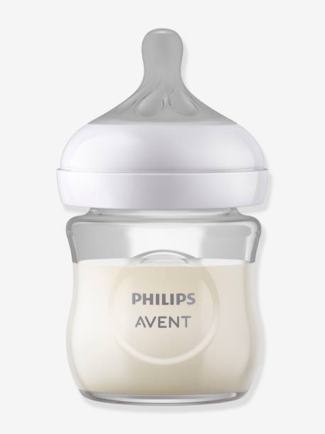 Biberón de cristal de 120 ml Natural Response de Philips AVENT transparente 