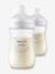 Pack de 2 biberones de 260 ml Natural Response de Philips AVENT transparente 