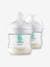 Pack de 2 biberones de 125 ml Natural Response AirFree de Philips AVENT transparente 